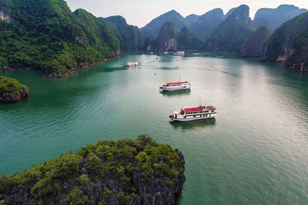 Hotel Seasun Boutique Cruise Ha Long Exterior foto