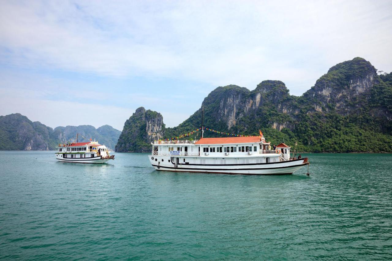 Hotel Seasun Boutique Cruise Ha Long Exterior foto