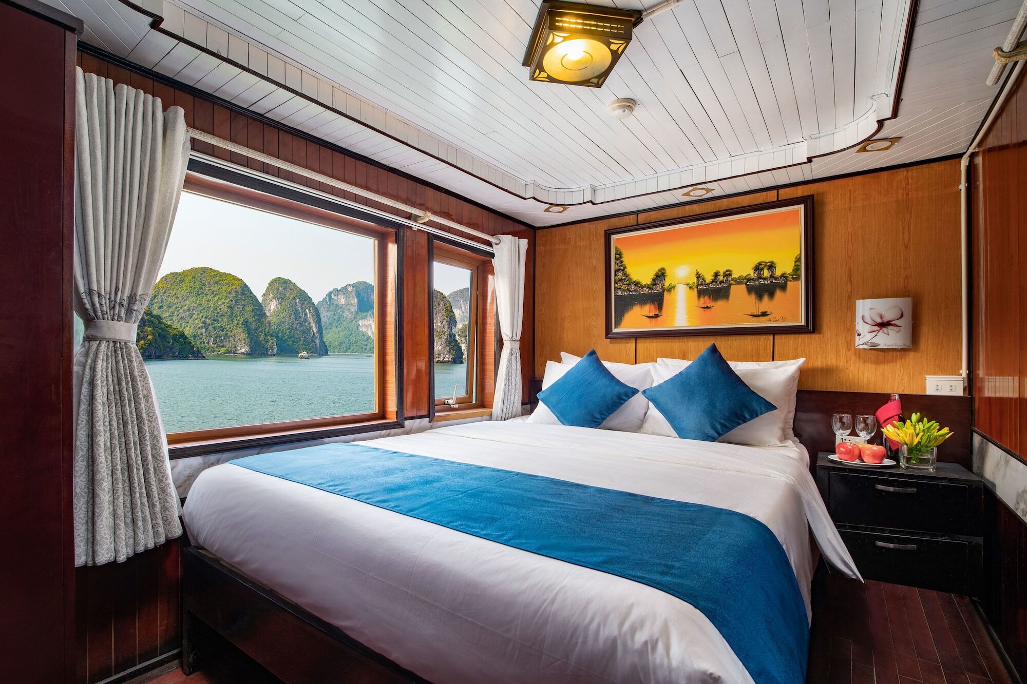 Hotel Seasun Boutique Cruise Ha Long Exterior foto